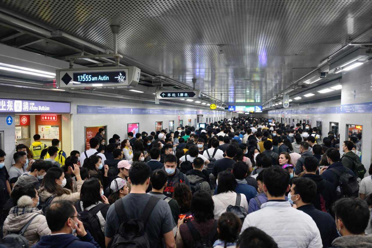 某城市地铁站突发大规模停运，数千名乘客被困，官方回应来了